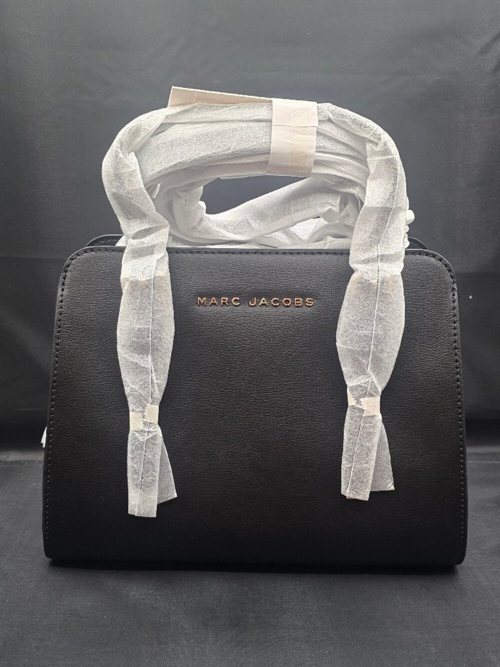 Marc Jacobs Little Big Shot Crossbody M0016671 Black Leather